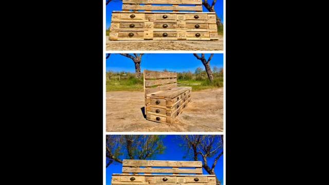 Новые идеи мебели из поддонов, паллет своими руками смотреть онлайн