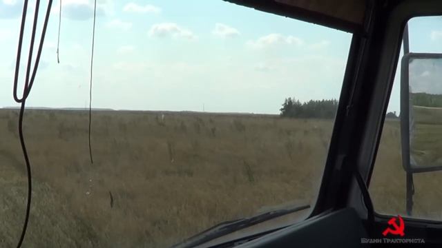 Поработал на ХТЗ, а после сел на МАЗ. Уборка ячменя на комбайнах Дон, Палессе, Акрос. смотреть онлайн