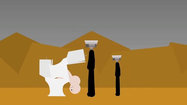 Skibidi Toilet vs Cameraman, Speakerman Ep:1 | Stickman Fight Animation | Stick Nodes смотреть онлайн