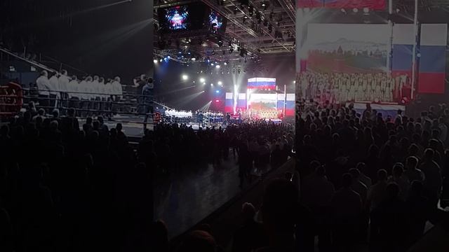 Гимн России!!! Бокс на Волге!!! смотреть онлайн