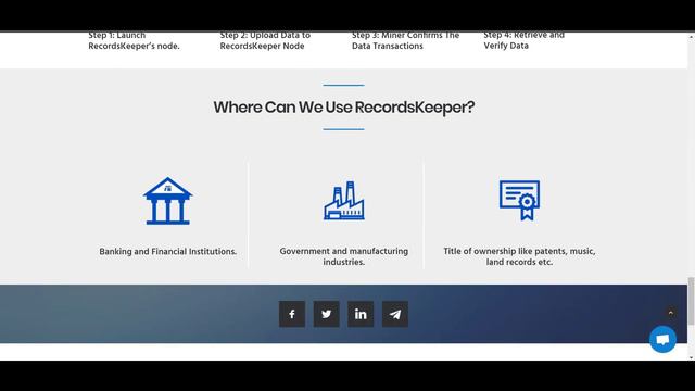 RECORDSKEEPER - децентрализованная система учета смотреть онлайн