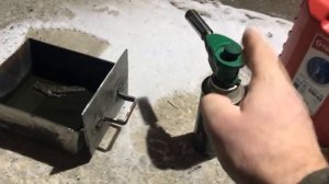 Печка на отработке и дровах  Часть 6  Горелка на отработке готова! Первый запуск