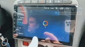 Штатнуя 9 дюймовая магнитола для Peugeot 308/408 на базе системы Android 10