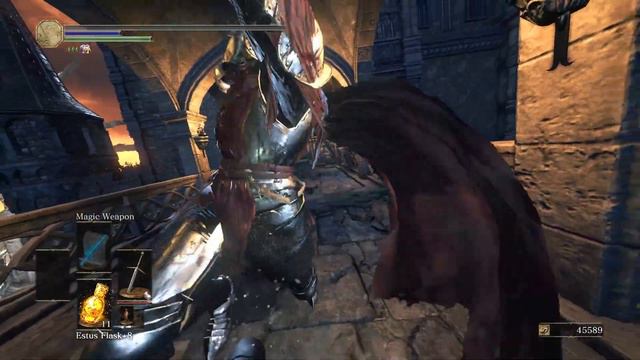 Fighting DRAGONSLAYER ARMOUR in First Person! смотреть онлайн