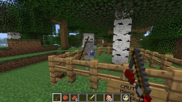 Minecraft ZOMBIE STRIPPER ! Fishing Rod Magnet Mod ! смотреть онлайн