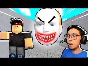 ПОБЕГ ОТ БЕЗУМНОЙ ГОЛОВЫ в ROBLOX