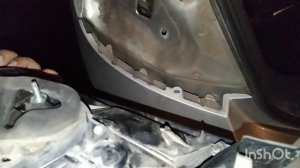 Opel astra H Замена лампочек