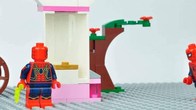 Lego Batman and Iron Man Brick Building Mosaics Superhero Fun Animation смотреть онлайн