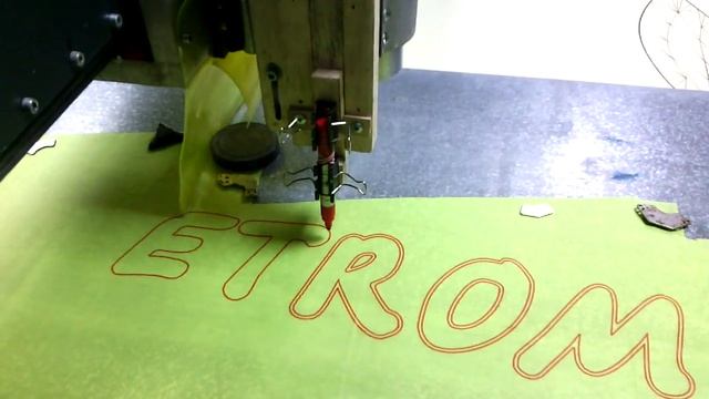CNC4 тестовое рисование маркером смотреть онлайн