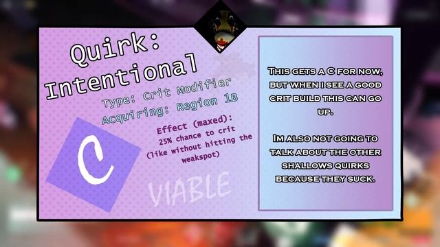 *READ DESC.* QUIRK TIER LIST (NEON KNIGHTS)