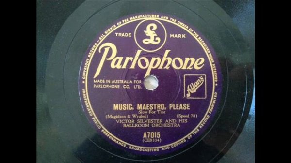 Victor Silvester Music Maestro Please