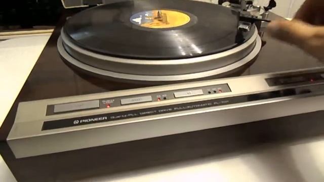 PIONEER PL - 707 Проигрыватель пластинок Пр-во Японии. №2 смотреть онлайн