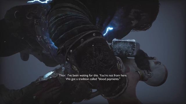 God Of War Ragnarok - Kratos Meets Thor And Odin + Thor Boss Fight