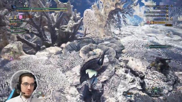 Monster Hunter World #22 КООП 200 Мастер Рак смотреть онлайн