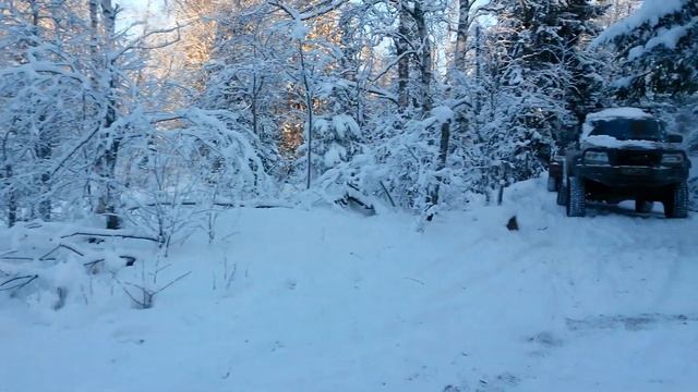 2016-01-06 оз. Лампиярви и "хвост самолета". смотреть онлайн