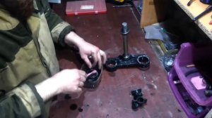 Обслуживание рулевой ttr125- это быстро и легко.