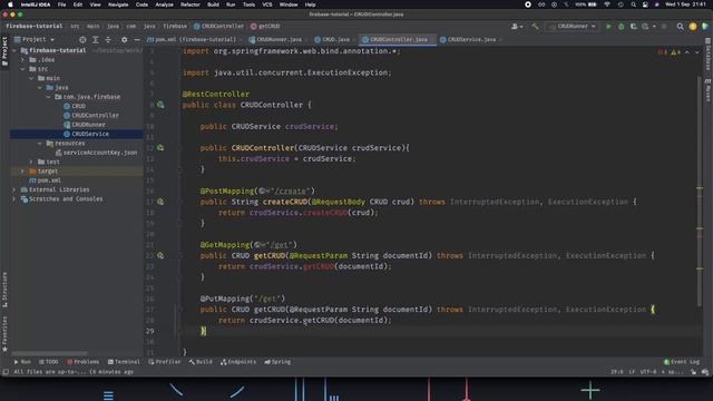 How to use Firebase with Spring boot REST Application смотреть онлайн
