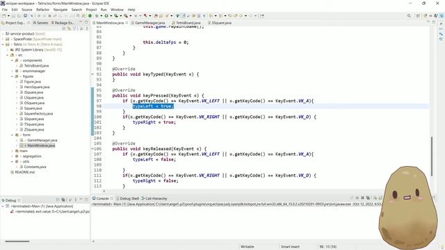 Programa Tetris en Java! - parte 6 смотреть онлайн