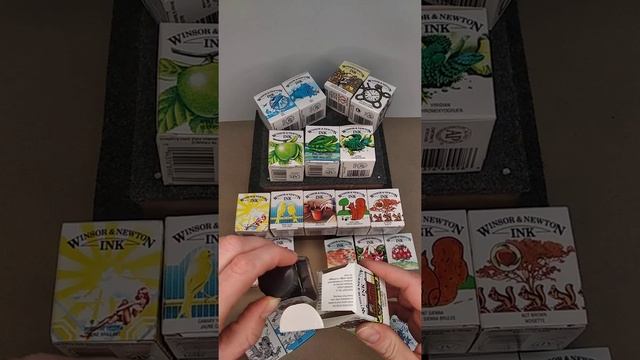#почерк_обзор туши Winsor& Newton Drawing 14 мл ✌️? смотреть онлайн