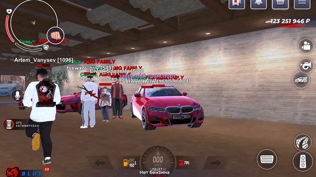 ОБЗОР АВТОПАРКА СЕМЬИ AMG FAMILY ЗА 200.000.000 РУБЛЕЙ! - BLACK RUSSIA (CRMP MOBILE) ?ВОТЕР смотреть онлайн