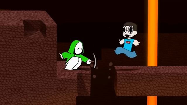 Minecraft Manhunt In A Nutshell (Original Animation)