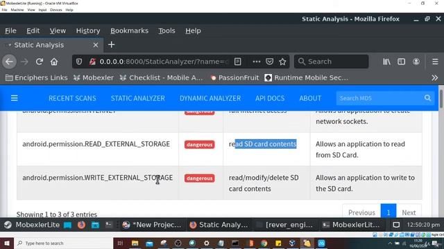 Executing & Vulnerability Analysis using MobSF An automated framework for mobile 2021 #10 смотреть онлайн