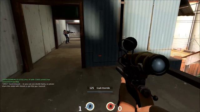 TF2 Aimbot Hacker! Report Him! (Steam Profile In Description) смотреть онлайн