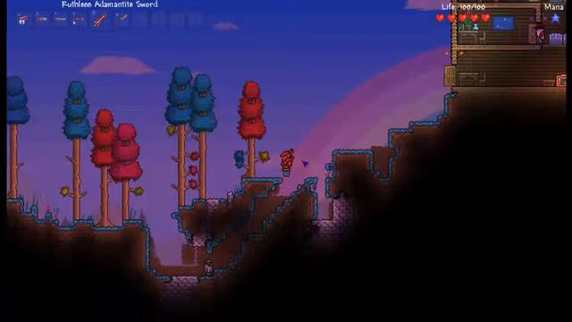 Terraria - Adamantite Weapons and Tools смотреть онлайн