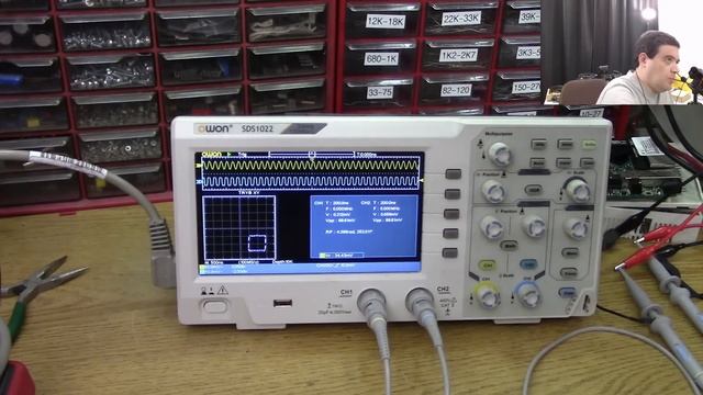 REVIEW Osciloscopio OWON SDS 1022