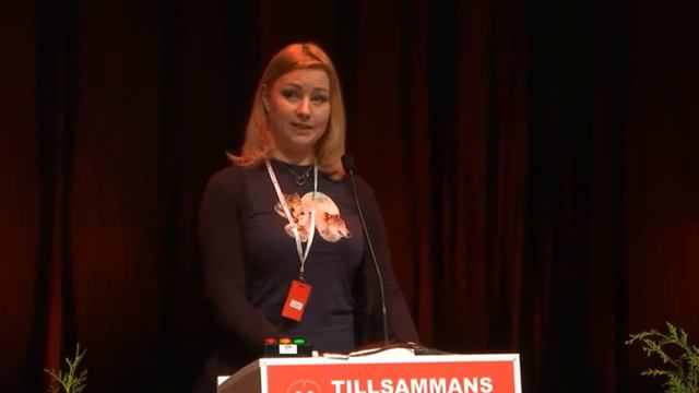 Vänsterpartiets kongress 2016, A6, A25, Jenny Gustafson смотреть онлайн