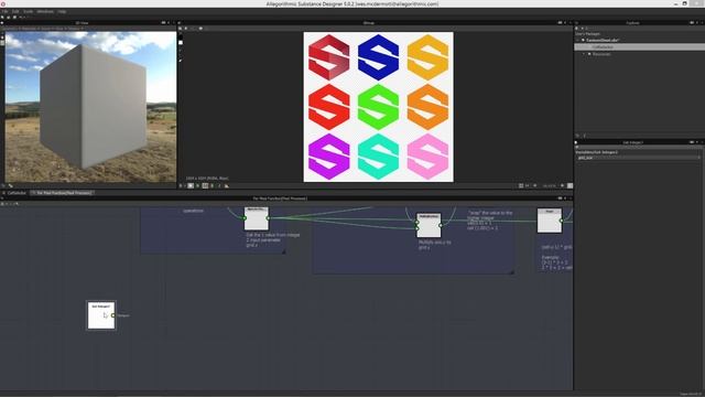 Substance Designer 5 - Using the Pixel Processor Node - Part One смотреть онлайн