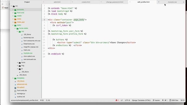 30-Adding Bootstrap Forms To Django смотреть онлайн