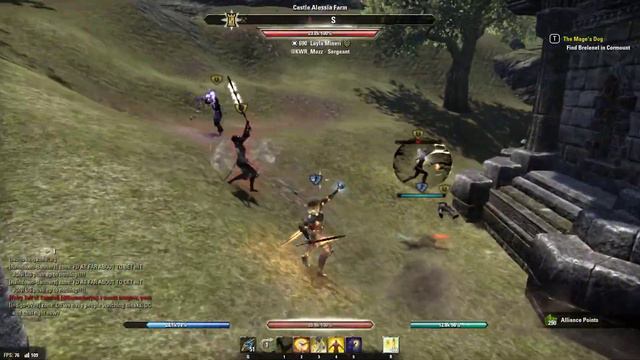 Elder Scrolls Online | Templar Frostmonk - AD vs DC Resource Yolo - PVP CWC смотреть онлайн