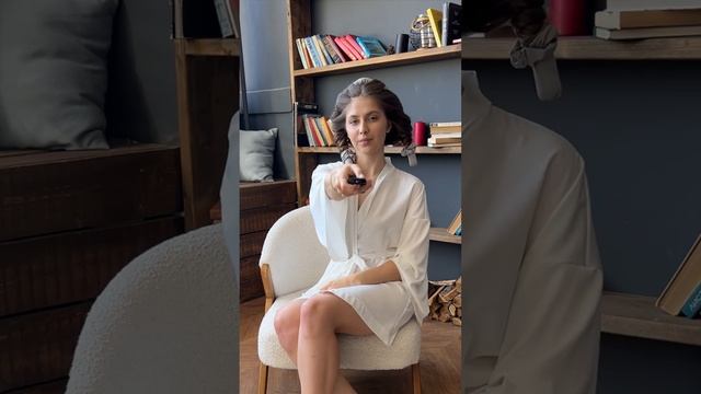 Делаю локоны ободком Симона. #shorts