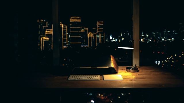 Night at Work _ Instrumental Chill Music Mix смотреть онлайн