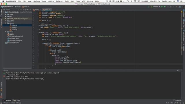 rest node смотреть онлайн