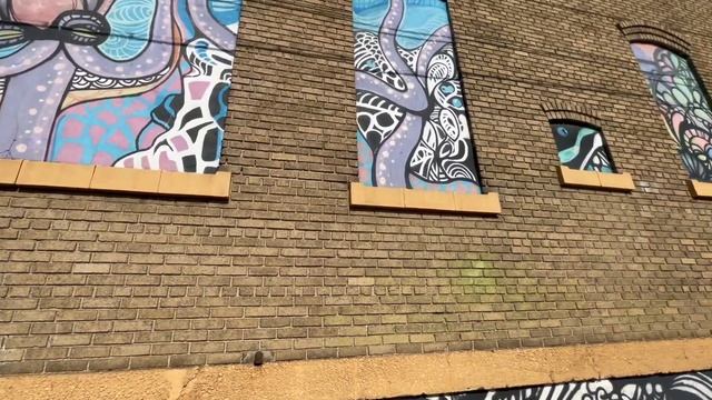 №21 Aqualand Mural - Здание полностью расписанное в морском стиле смотреть онлайн