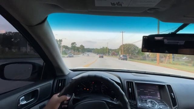 INFINITI G37 POV BUT WITH PADDLE SHIFTERS? ALMOST BLEW MY TRANS? + LIT CAR MEET?