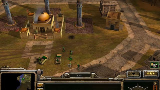 C&C Generals Zero hour GLA mission 2 on hard diffiicult смотреть онлайн
