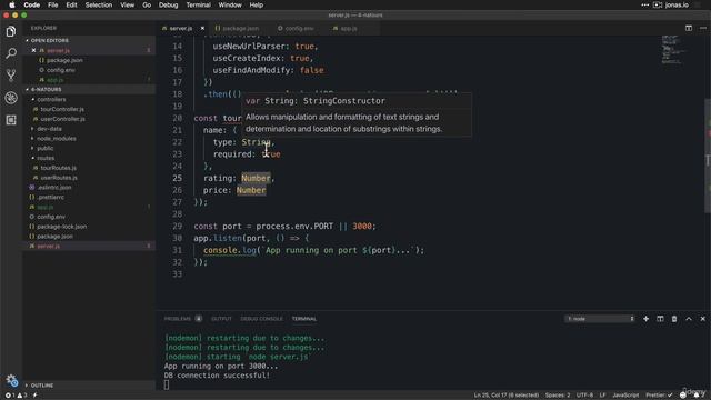 Creating a Simple Tour Model | Lecture 83 | Node.JS ? смотреть онлайн