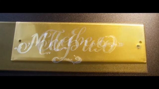 Металлические буквы и таблички смотреть онлайн