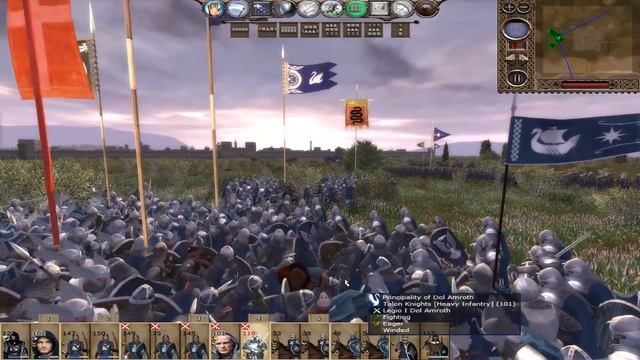 THE PRINCE VS THE CORSAIR! Third Age Total War: Divide & Conquer - Dol Amroth Campaign #5 смотреть онлайн