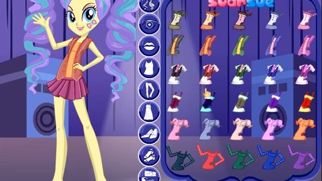 Обзор Игры:Девушки Эквестрии:Rainbow Rocks Pixel Pizzaz смотреть онлайн