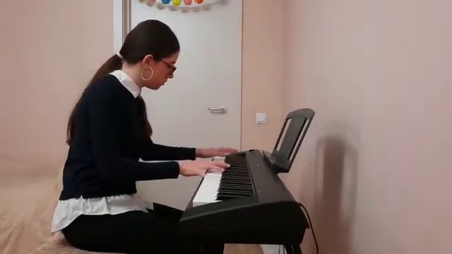 И. Бах Органная хоральная прелюдия N 6 - Щербель Мария (фортепиано) смотреть онлайн