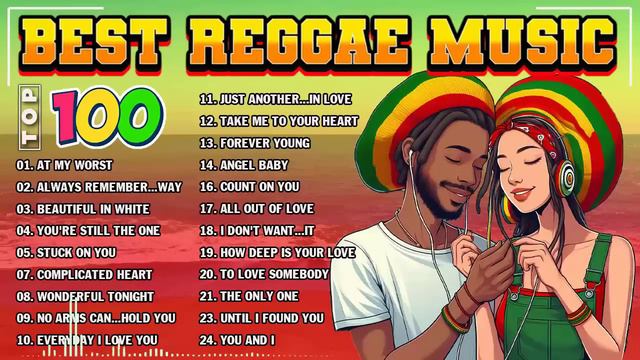Best English Reggae Love Songs 2024 🍑 Relaxing Reggae Love Songs 2024 смотреть онлайн