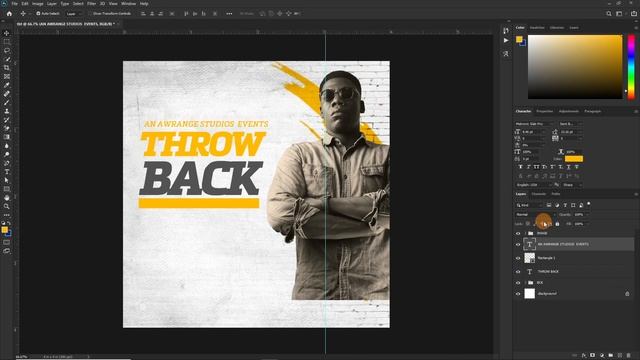 How to Design a Party Flyer or Poster in Photoshop 2021 смотреть онлайн