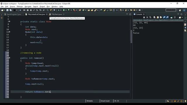 Stack Class In Java | Stack Java Tutorials смотреть онлайн