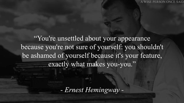 Ernest Hemingway's Quotes You Must Hear Before You Get Old смотреть онлайн