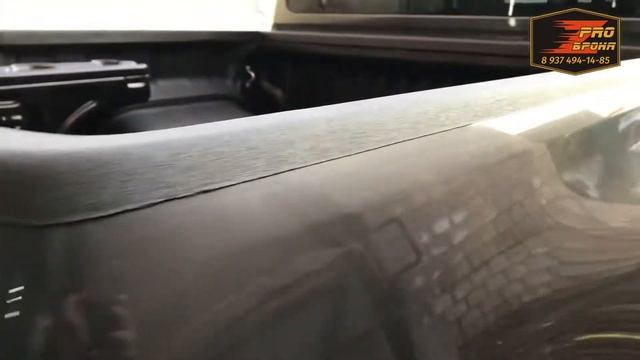 Вкладыш на Toyota HILUX заменён полиброней Z-PRO смотреть онлайн