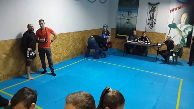 Авдеевка новогодний турнир 27.12.2017 кикбоксинг К-1